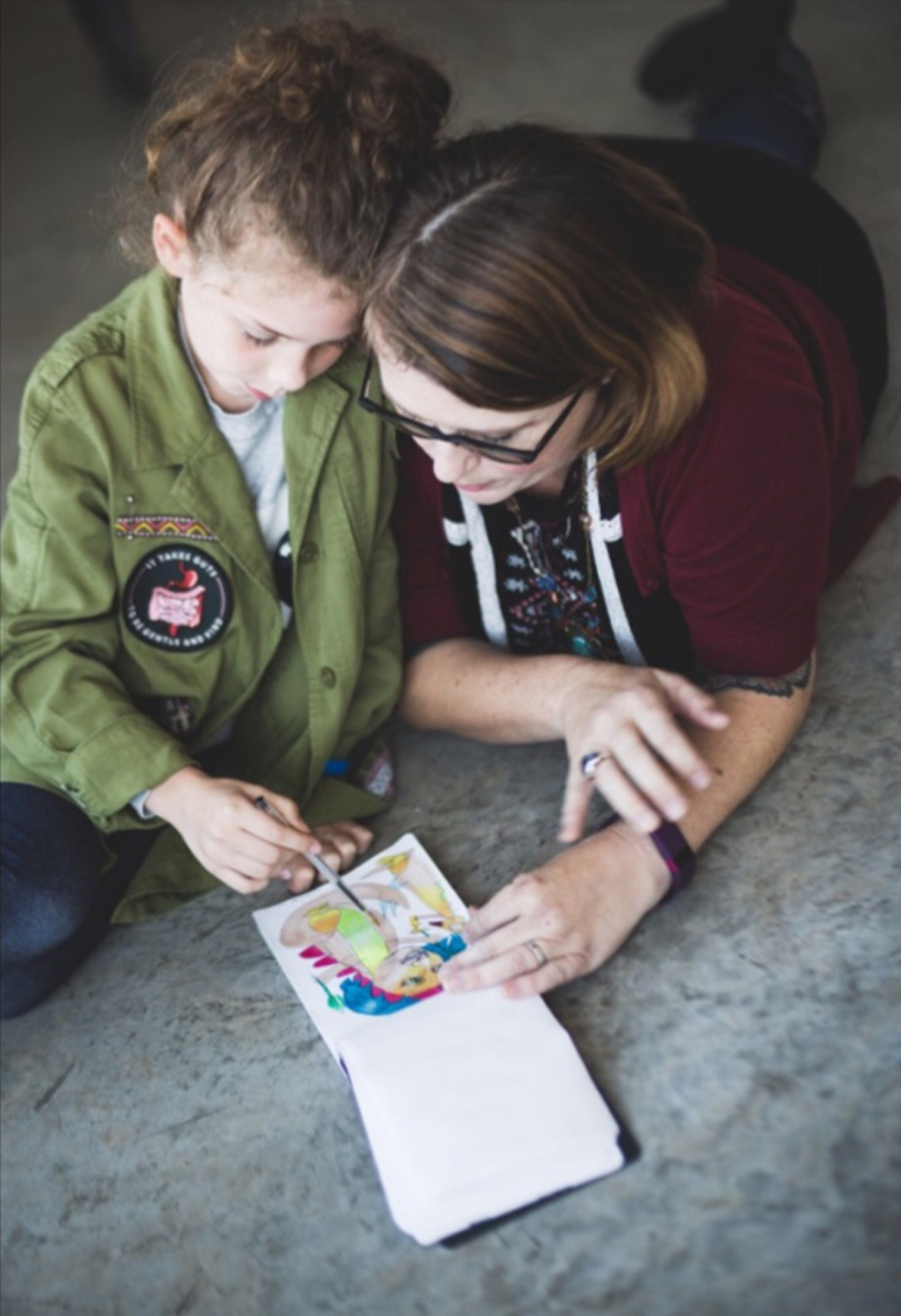 Mica with her daughter, Myla. photo: Molly Thrasher