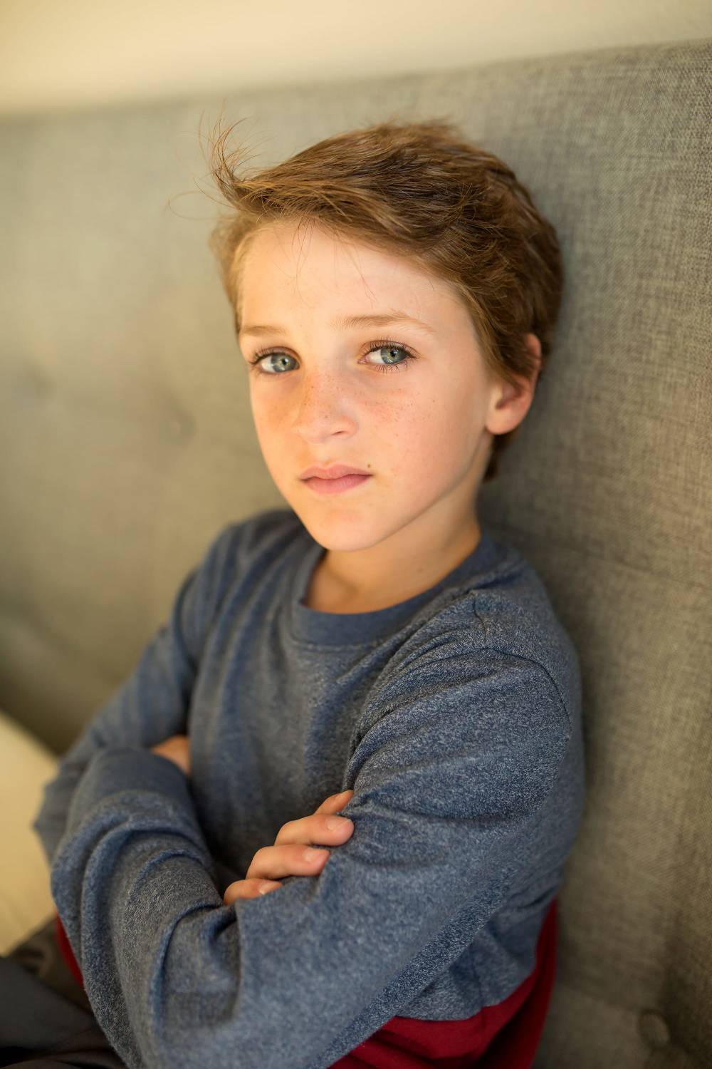 Laura Jennings' son Connor, age eight. Photo: Laura Jennings