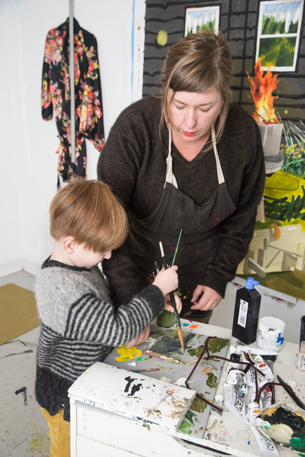 Melissa Murray with her son Jack. Photo: Dina Kantor